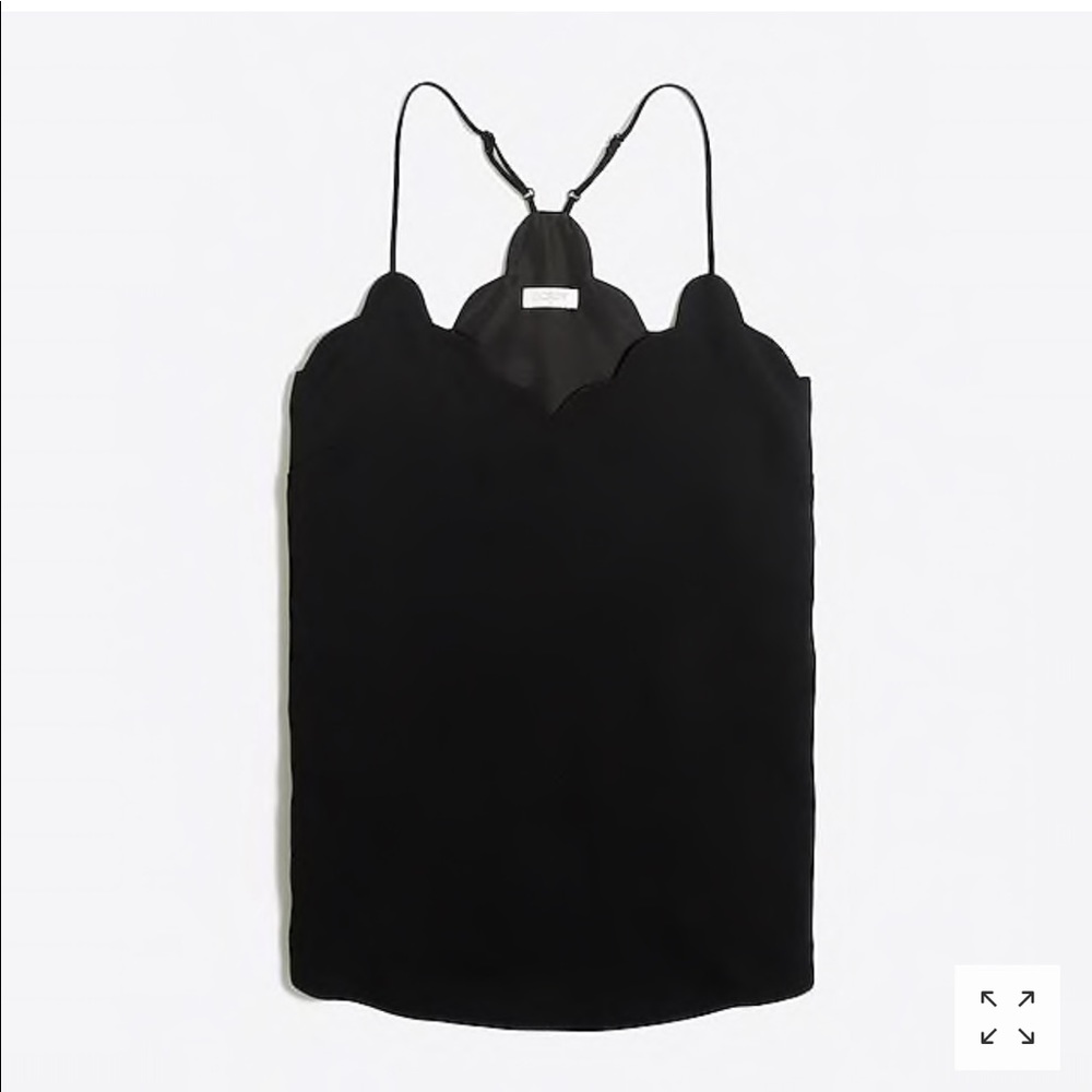 EUC J. Crew ScalLoped Cami Top